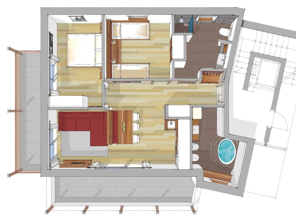 سكين Apartmenthaus Gruberhof المظهر الخارجي الصورة