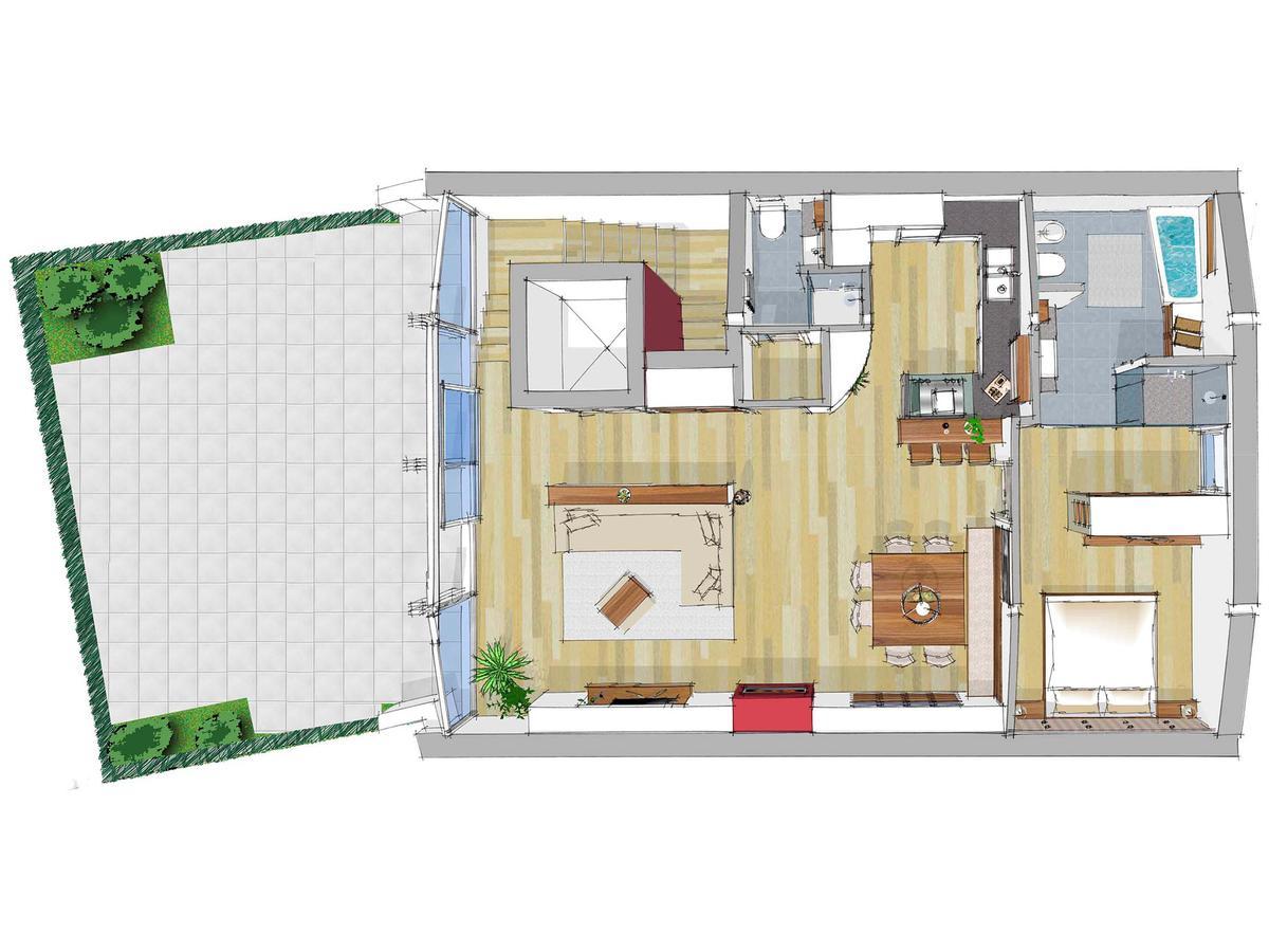 سكين Apartmenthaus Gruberhof المظهر الخارجي الصورة